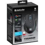 Defender Thunder GM-213 Gaming Ποντίκι Μαύρο 52213 - Image 5
