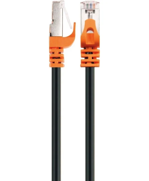 Schwaiger S/FTP Cat.7 (10Gbps) Καλώδιο Δικτύου Ethernet 5m Μαύρο CKO7050 531