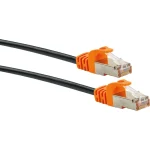 Schwaiger S/FTP Cat.7 (10Gbps) Καλώδιο Δικτύου Ethernet 5m Μαύρο CKO7050 531 - Image 2