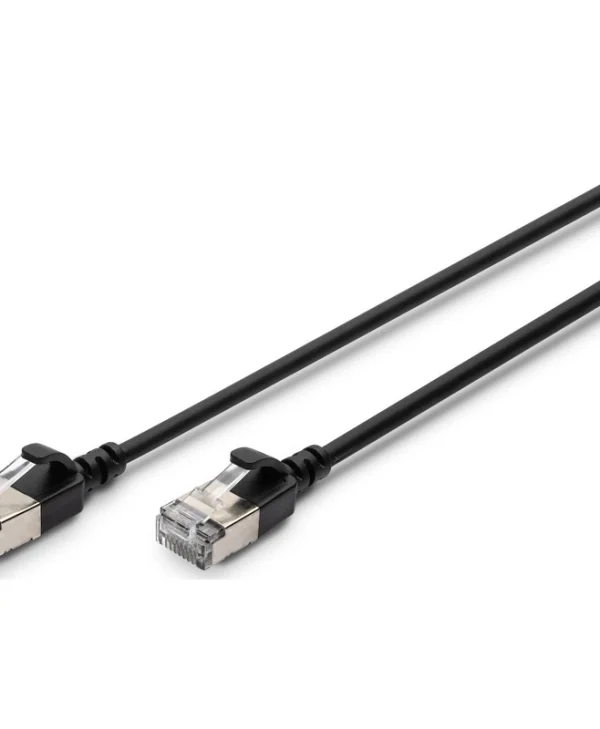Digitus F/FTP Cat.6a (Gigabit) Καλώδιο Δικτύου Ethernet 3m Μαύρο DK-1632-A-030S-BL