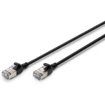 Digitus U/UTP Cat.6a (Gigabit) Καλώδιο Δικτύου Ethernet 2m Μαύρο DK-1632-A-020S-BL