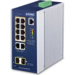 Planet Technology IGS-4215-8UP2T2S Managed L2 PoE++ Switch με 10 Θύρες Gigabit (1Gbps) Ethernet και 2 SFP Θύρες