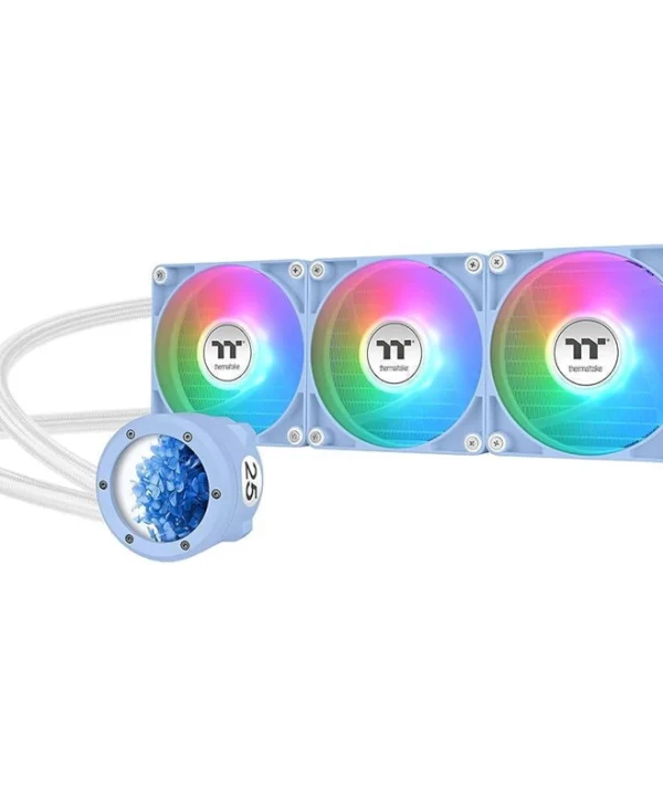 Thermaltake TH360 V2 Ultra ARGB v2 Υδρόψυξη AIO CPU με 3 Ανεμιστήρες 120mm Λευκή CL-W420-PL12BU-A