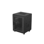 Lanberg Καμπίνα Rack 19" 15u 600x600 Black Ff01-6615-23b FF01-6615-23B