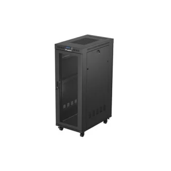 Lanberg Επιδαπέδια Καμπίνα Rack 19U 60x100cm Μαύρο FF01-6032-23BL