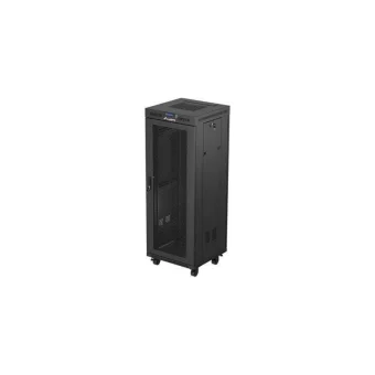 Lanberg Επιδαπέδια Καμπίνα Rack 19U Μαύρο FF01-6632-23BL