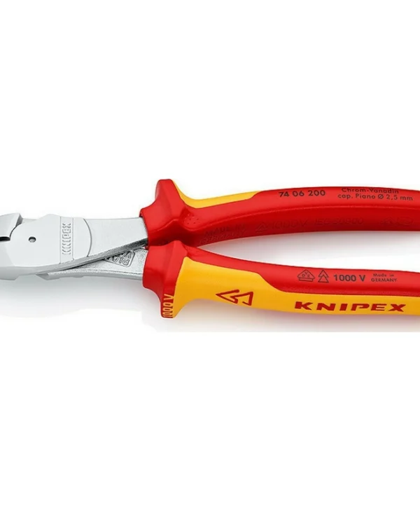 Knipex Πλαγιοκόφτης Πλάγιος Ηλεκτρολόγου Μήκους 200mm 74 06 200