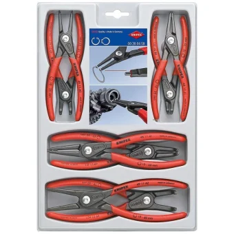 Knipex Τσιμπίδες Ασφαλείας Σετ 8τμχ 00 20 04 SB