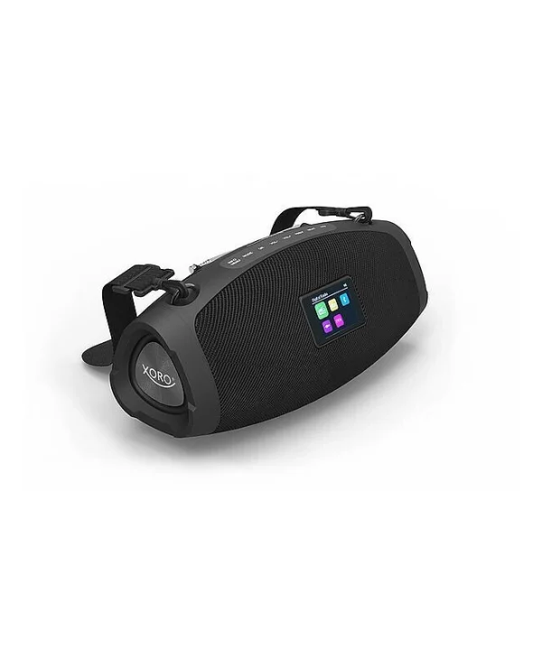 Xoro Ηχείο Bluetooth 20W με Ραδιόφωνο και Διάρκεια Μπαταρίας έως 12 ώρες Μαύρο XOR400908