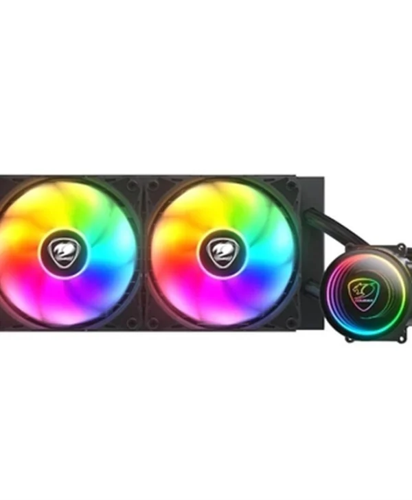 Cougar Poseidon Elite 240 Υδρόψυξη AIO CPU με 2 Ανεμιστήρες 120mm και ARGB Φωτισμό CGR-PSDELRGB-B-240