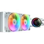 Cougar Poseidon Elite Υδρόψυξη AIO CPU με 2 Ανεμιστήρες 120mm και ARGB Φωτισμό Λευκή CGR-PSDELRGB-W-240 - Image 5