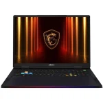 MSI Raider 18 HX AI A2XWIG 18" UHD 120Hz (Ultra 9-285HX/64GB/4TB SSD/GeForce RTX 5080/W11 Pro) Core Black (US Keyboard) 9S7-182462-210