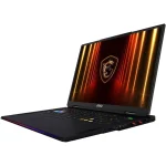 MSI Raider 18 HX AI A2XWIG 18" UHD 120Hz (Ultra 9-285HX/64GB/4TB SSD/GeForce RTX 5080/W11 Pro) Core Black (US Keyboard) 9S7-182462-210 - Image 3