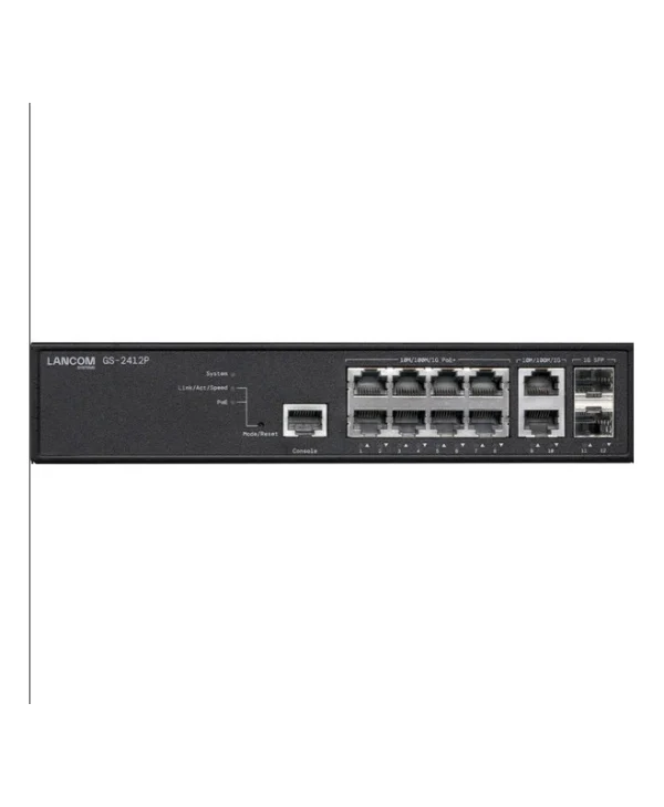 Lancom GS-2412P Managed L2 Switch με 10 Θύρες Gigabit (1Gbps) Ethernet και 2 SFP Θύρες 61668