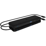 Icy Box USB-C Docking Station με HDMI/DisplayPort 4K PD Ethernet και σύνδεση 3 Οθονών Μαύρο (IB-DK2116-C) - Image 7