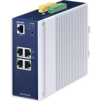 Planet Technology TSN-5225-4T Managed L2 PoE+ Switch με 4 Θύρες Gigabit (1Gbps) Ethernet