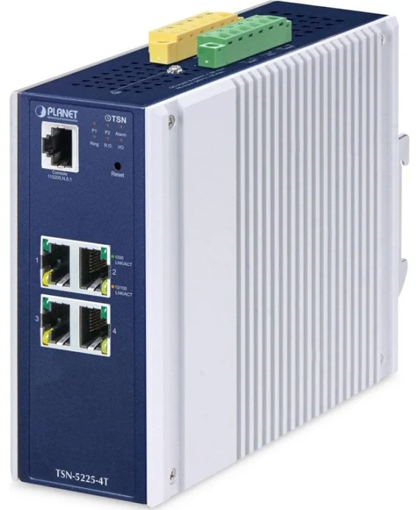 Planet Technology TSN-5225-4T Managed L2 PoE+ Switch με 4 Θύρες Gigabit (1Gbps) Ethernet