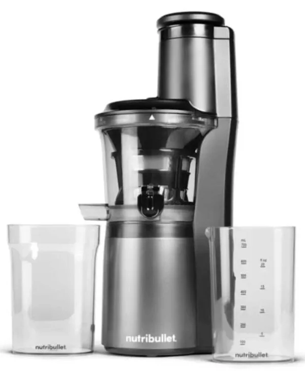 NutriBullet Αποχυμωτής Αργής Σύνθλιψης 150W Γκρι 0C22500004