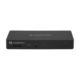 Conceptronic Thunderbolt 4 Docking Station με HDMI 4K PD Ethernet και σύνδεση 2 Οθονών Μαύρο (DONN30B)