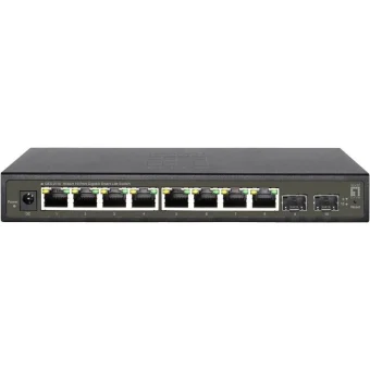 Level One GES-2110 Hilbert Managed L2 Switch με 8 Θύρες Gigabit (1Gbps) Ethernet και 2 SFP Θύρες