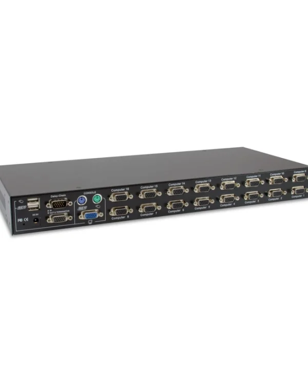 Level One 1 Monitor to 2 Computer KVM & Data Switch KVM-3216