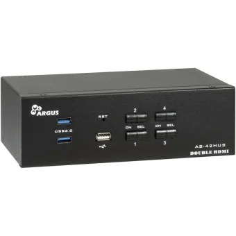 Inter-Tech KVM & Data Switch AC-42HUS 88887412