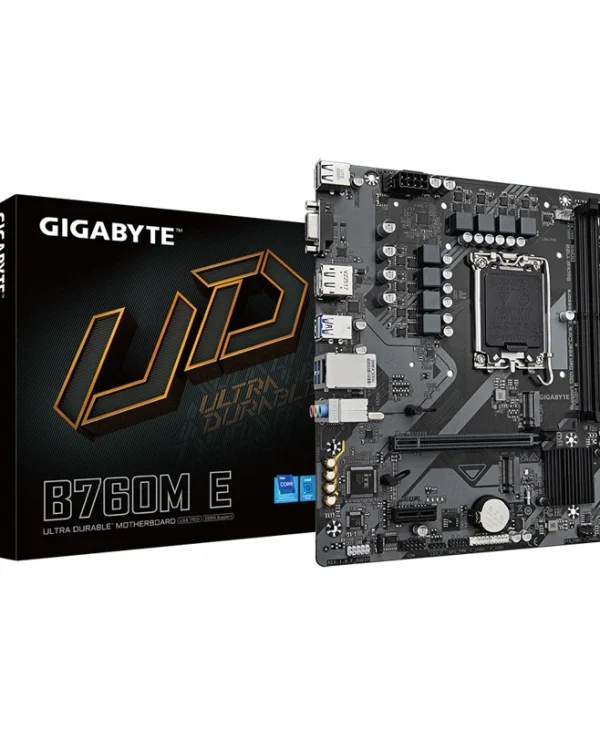 Gigabyte B760M E rev. 1.0 Motherboard Micro ATX με Intel 1700 Socket