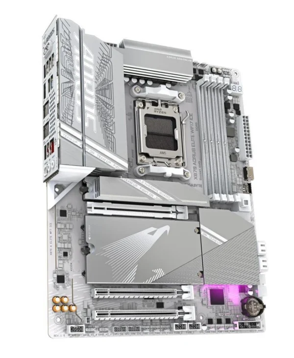 Gigabyte X870E AORUS ELITE WIFI7 ICE Motherboard ATX με AMD AM5 Socket X870E A ELITE WF7 ICE