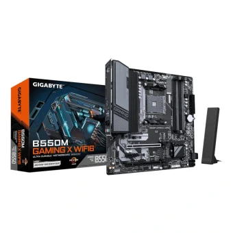 Gigabyte Gaming X WIFI6 B550 Motherboard Micro ATX με AMD AM4 Socket B550M GAMING X WIFI6