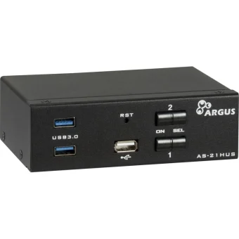 Inter-Tech KVM & Data Switch AC-21HUS 88887409