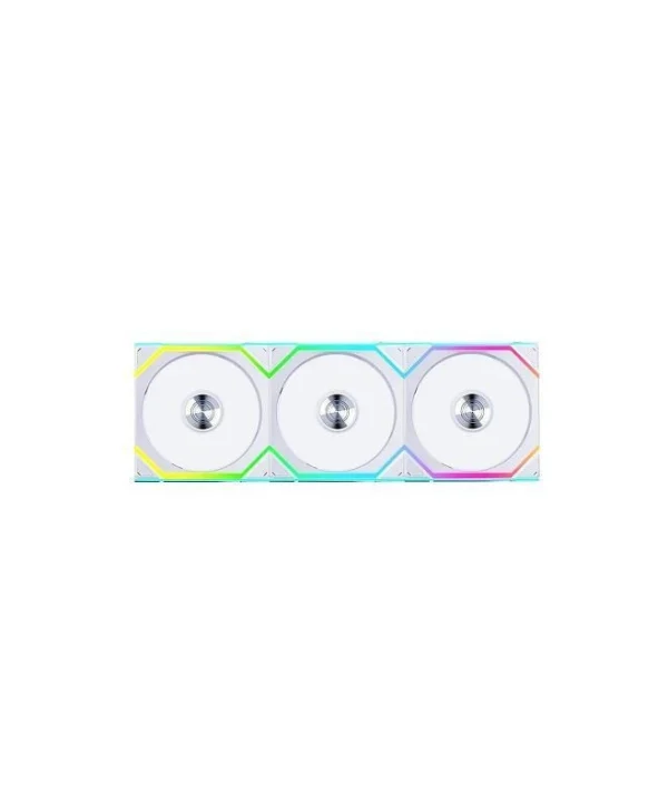 Lian Li Uni Fan Sl-inf Reverse Blade Case Fan 120mm (2300rpm) με ARGB Φωτισμό και Σύνδεση 4-Pin PWM / 3-Pin 3τμχ Λευκό G99.12RSLIN1W3W.00