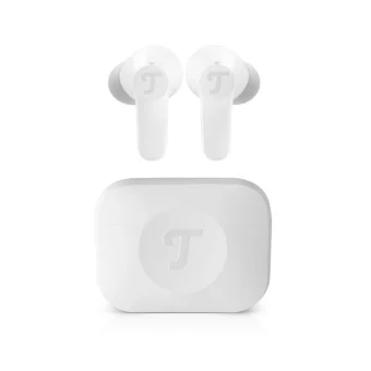 Teufel Airy TWS 2 In-ear Bluetooth Handsfree Ακουστικά με Αντοχή στον Ιδρώτα και Θήκη Φόρτισης Λευκά 107001396