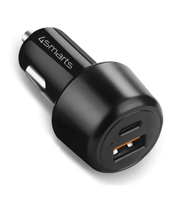 4Smarts Φορτιστής Αυτοκινήτου Voltroad Ultimate 83W Γρήγορης Φόρτισης με Θύρες: 1xUSB 1xType-C Μαύρος 456260