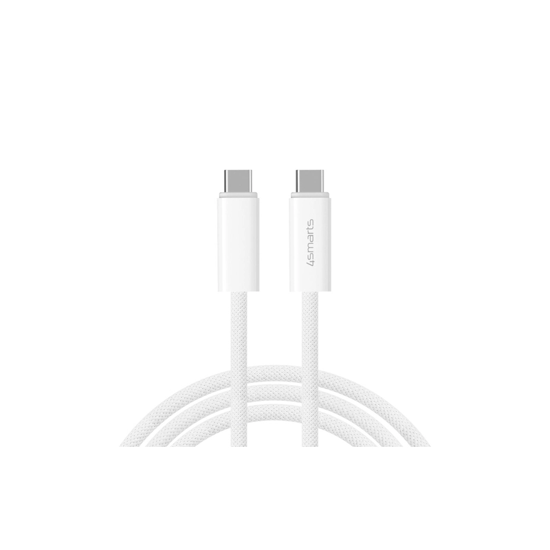 1 4Smarts USB 2.0 Cable USB-C male - USB-C 240W PD Λευκό 1.5m 540959 - Image 1