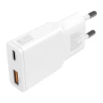 4Smarts Φορτιστής Χωρίς Καλώδιο GaN με Θύρα USB-A και Θύρα USB-C 30W Power Delivery Λευκός (Slim Duos) 541125 - Image 2