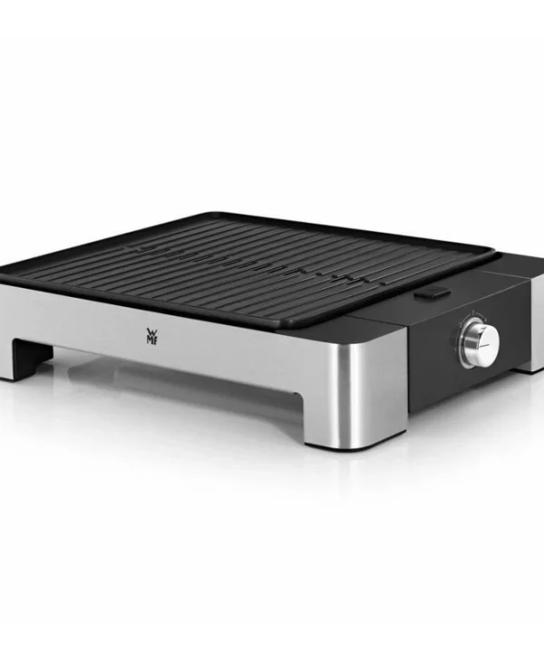 WMF Lono Table Grill Quadro Επιτραπέζια Ηλεκτρική Ψησταριά Αλουμινίου 1250W Ανοξείδωτη με Ρυθμιζόμενο Θερμοστάτη 27x27εκ. 04.1519.0011