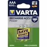Varta Rechargeable Accu Επαναφορτιζόμενες Μπαταρίες AAA Ni-MH 1000mAh 1.2V 2τμχ 05703301402 - Image 2