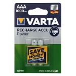 Varta Rechargeable Accu Επαναφορτιζόμενες Μπαταρίες AAA Ni-MH 1000mAh 1.2V 2τμχ 05703301402 - Image 3