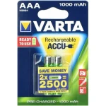 Varta Rechargeable Accu Επαναφορτιζόμενες Μπαταρίες AAA Ni-MH 1000mAh 1.2V 2τμχ 05703301402 - Image 6