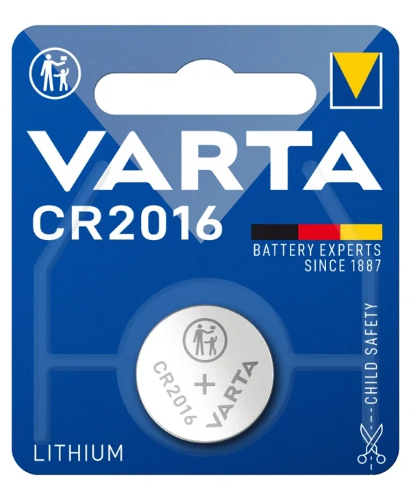 Varta Professional Electronics Μπαταρία Λιθίου Ρολογιών CR2016 3V 1τμχ 06016101401