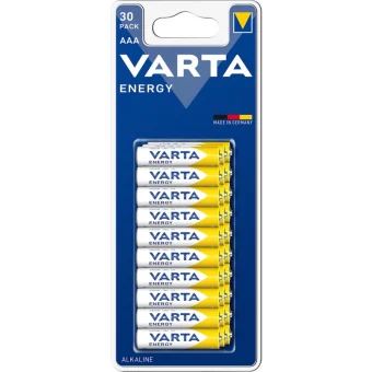 Varta Energy Αλκαλικές Μπαταρίες AAA 1.5V 30τμχ 04103229630