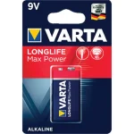 Varta Longlife Max Power Αλκαλική Μπαταρία 9V 1τμχ 04722101401 - Image 2