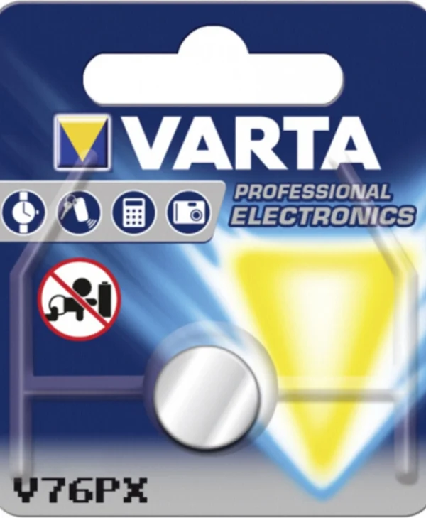 Varta Professional Electronics V76PX Μπαταρία Silver Oxide Ρολογιών SR44 1.55V 1τμχ 4075101401