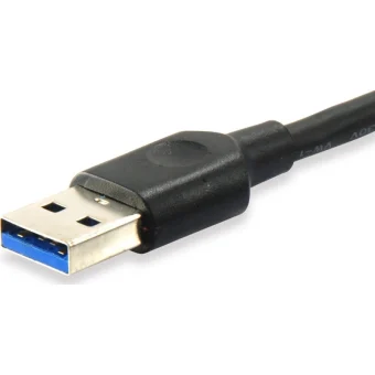 Equip USB 2.0 Cable USB-C male - USB-A Μαύρο 0.25m 128343
