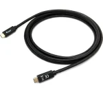 Equip USB 2.0 Cable USB-C male - USB-C Μαύρο 1m 128346