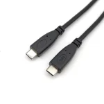 Equip USB 2.0 Cable USB-C male - USB-C Μαύρο 2m 128887 - Image 4