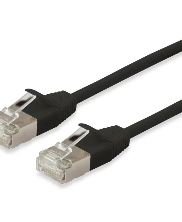Equip F/FTP Cat.6a (Gigabit) Καλώδιο Δικτύου Ethernet 5m Μαύρο 606127