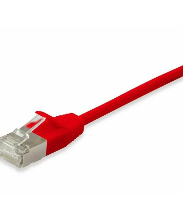 Equip F/FTP Cat.6a (Gigabit) Καλώδιο Δικτύου Ethernet 0.25m Κόκκινο 606142