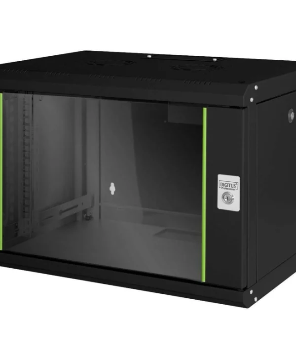 Digitus Επιτοίχια Καμπίνα Rack 7U 60x45x42cm Μαύρο DN-19 07-U-SW