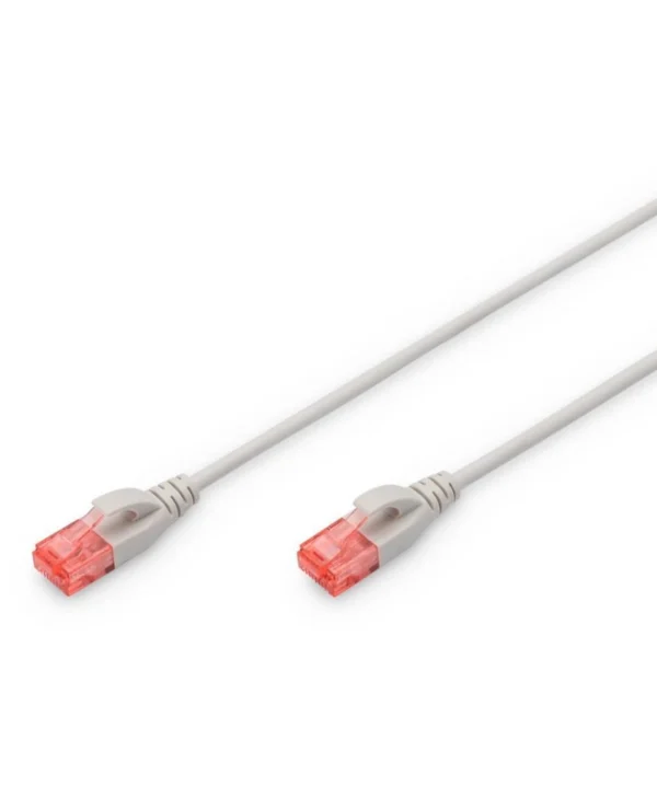 Digitus U/UTP Cat.6 (Gigabit) Καλώδιο Δικτύου Ethernet 3m Γκρι DK-1617-030S